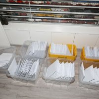 9.Oldtimer-Nutzfahrzeugtreffen 2022 - Die Umschläge mit Plaketten und Infomaterial für die Teilnehmer sind vorbereitet - es kann losgehen!
&nbsp;